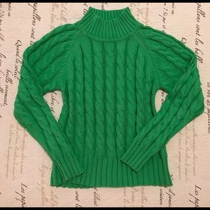 TIBI 100% Cotton Cable Knit Sweater MINT CONDITION